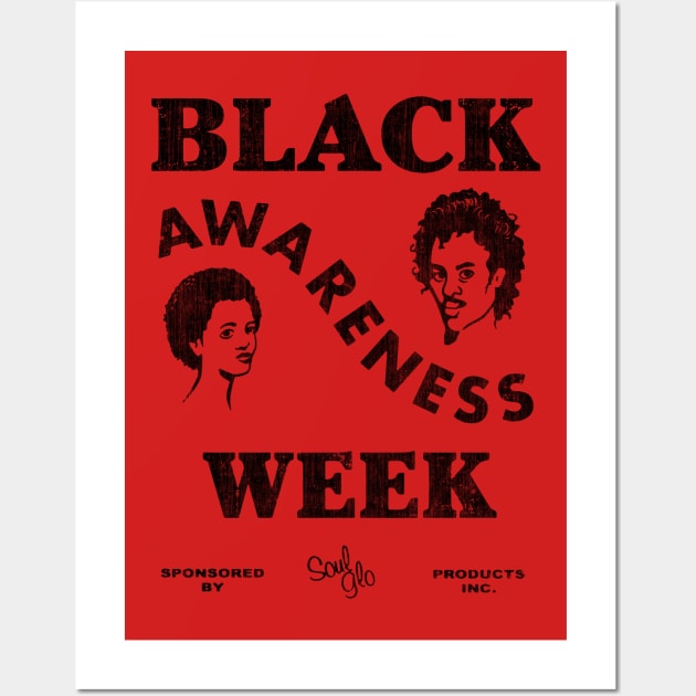 Black awareness Week Wall Art by OniSide